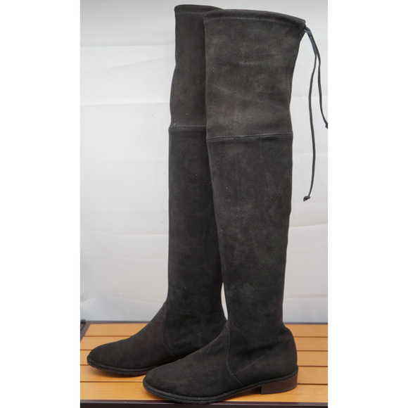 STUART WEITZMAN • Lowland Suede Over-the-Knee Boots Size 5.5 • - Picture 1 of 13